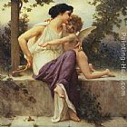 Guillaume Seignac Cupid Disarmed painting
